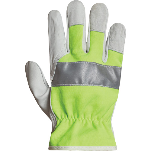 Endura&reg; Hi-Viz Reflective Driver's Gloves, 2X-Large, Grain Goatskin Palm SPOC Demo