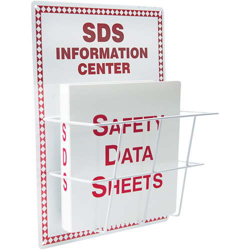 Basket-Style Aluminum Safety Data Sheet Center, English, Binders Included SPOC Demo