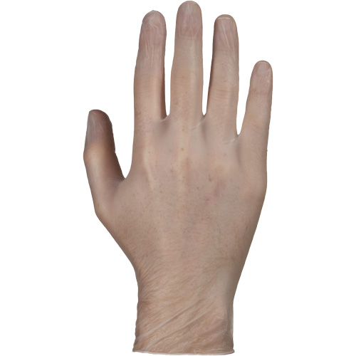 Disposable Gloves, Small, Vinyl, 4-mil, Powder-Free, White SPOC Demo