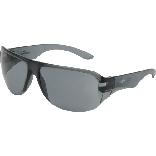Z2800 Series Safety Glasses, Grey/Smoke Lens, Anti-Scratch, ANSI Z87+/Meets/Exceeds CSA Z94.3 SPOC Demo