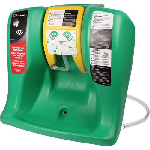 Douche oculaire Dynamic, Aliment&eacute; par gravit&eacute;, Capacit&eacute; 16 gal., Conformit&eacute; ANSI Z358.1 SPOC Demo