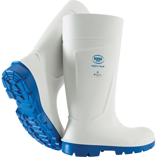 Bottes de s&eacute;curit&eacute; Bekina Steplite pour lhygi&egrave;ne et la s&eacute;curit&eacute; alimentaire, Polyur&eacute;thane, Embout Acier, Pointure 4 SPOC Demo