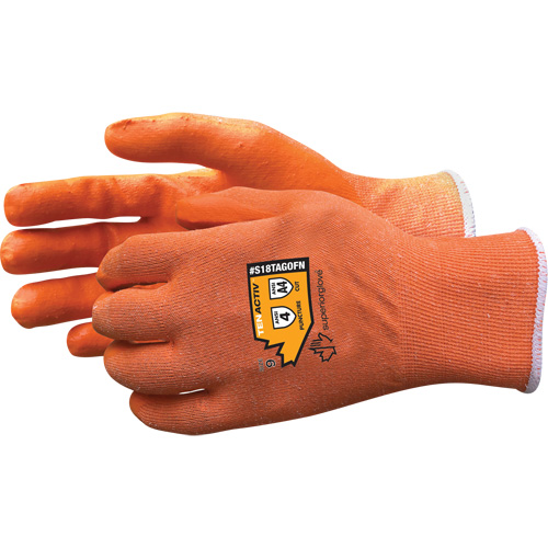 Composite Filament Fibre Gloves, Size 5, 18 Gauge, Foam Nitrile Coated, TenActiv Shell, ASTM ANSI Level A4 SPOC Demo