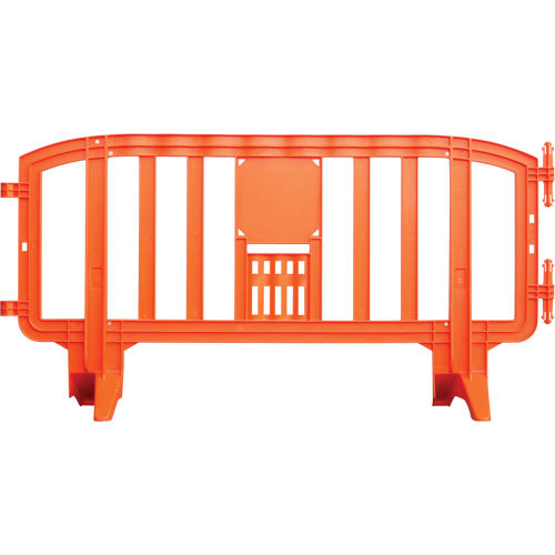Barricade Movit, Emboîtables, 78" lo x 39" h, Orange SPOC Demo