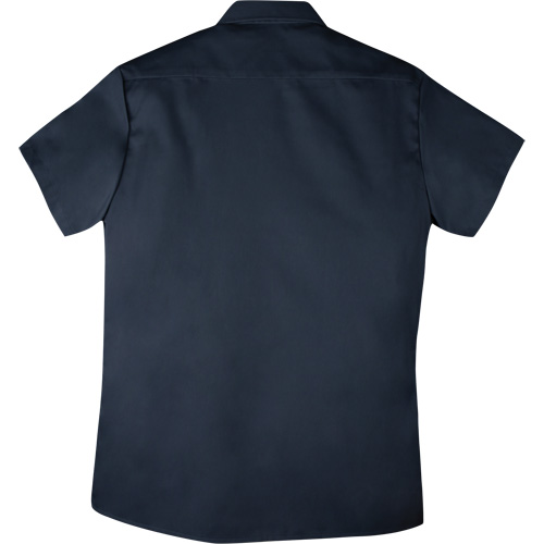 Chemise de travail &agrave; manches courtes en tissu crois&eacute;, Hommes, 4T-Grand, Bleu marine SPOC Demo