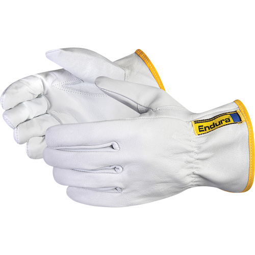 Gants de conducteur Endura, Petit, Paume en Cuir fleur de ch&egrave;vre SPOC Demo