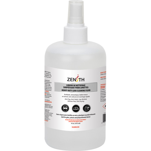 Nettoyant antibu&eacute;e de premi&egrave;re qualit&eacute; pour lentilles, 473 ml SPOC Demo