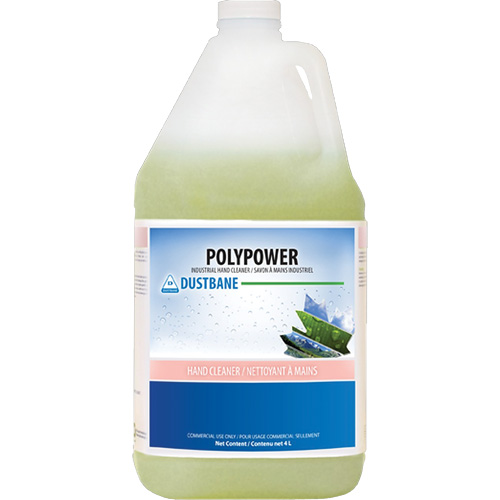 Nettoyant industriel pour les mains Polypower, Cr&egrave;me, 4 L, Cruche, Parfum&eacute; SPOC Demo
