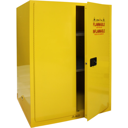 Armoire pour produits inflammables, 90 gal., 2 Porte(s), 43" La x 66" h x 34" p SPOC Demo