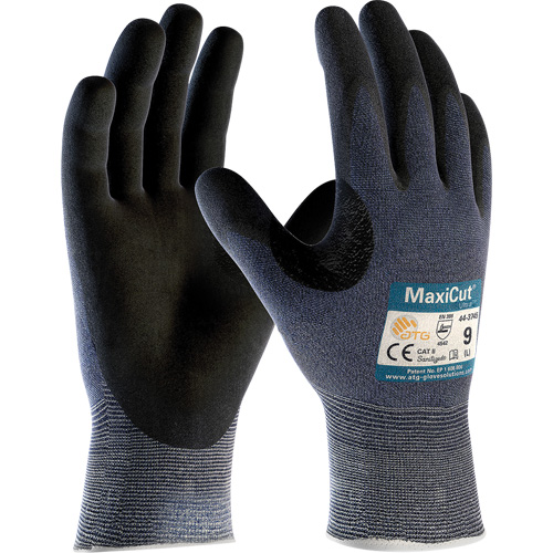 Gants r&eacute;sistant aux coupures ATG MaxiCut Ultra, Taille T-Grand, Calibre 15, Rev&ecirc;tement Mousse de nitrile, Enveloppe en PEHP, ASTM ANSI niveau A3/EN 388 niveau 5/EN 388 niveau C SPOC Demo