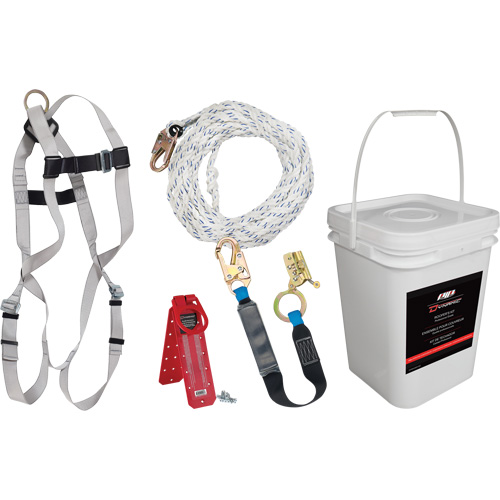 Ensemble antichute Dynamic, Trousses pour couvreur de toit SPOC Demo