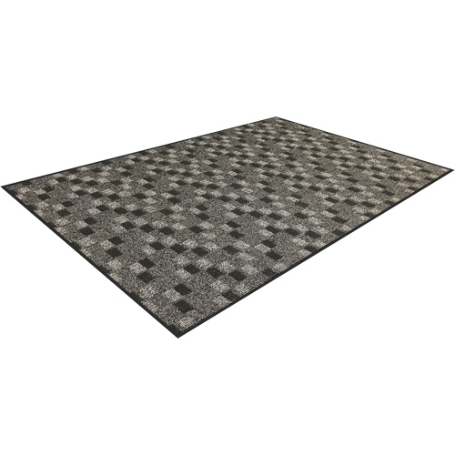 Tapis de vestibule Terra Nova classique, Essuie-pieds, 3' x 5' x 5/16", Charbon SPOC Demo