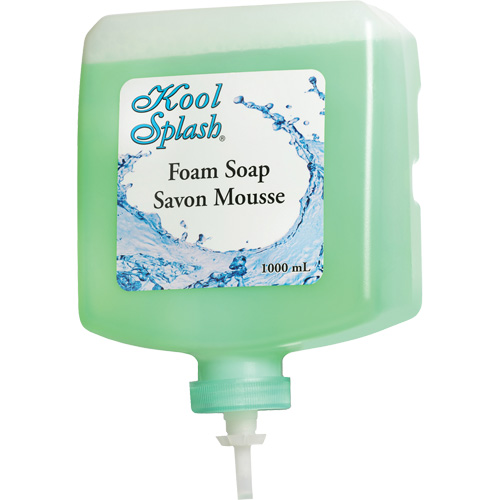 Savon apaisant &agrave; l'alo&egrave;s Kool Splash, Mousse, 1000 ml, Parfum&eacute; SPOC Demo