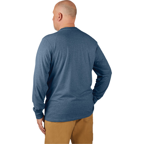 T-shirt de travail hybride, Hommes, Petit, Bleu SPOC Demo