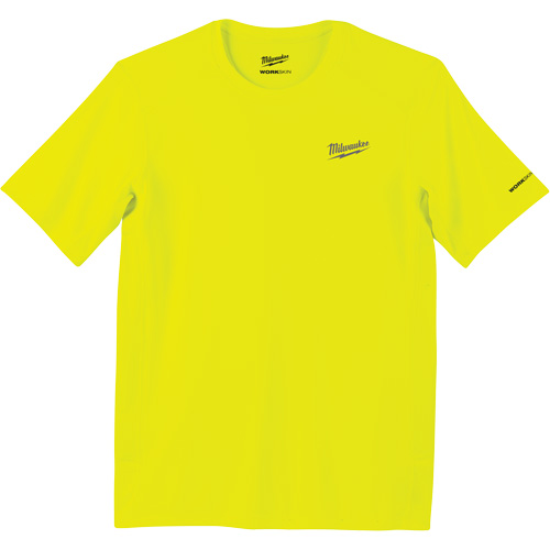 Chandail l&eacute;ger &agrave; haute visibilit&eacute; Workskin, Hommes, Petit, Jaune SPOC Demo