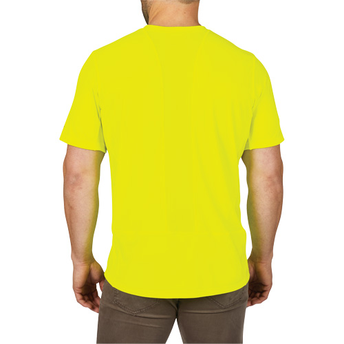 Chandail l&eacute;ger &agrave; haute visibilit&eacute; Workskin, Hommes, Petit, Jaune SPOC Demo