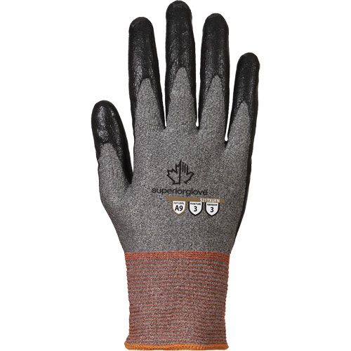 Coated Gloves, Size 5, 21 Gauge, Nitrile Coated, TenActiv Shell, ASTM ANSI Level A9 SPOC Demo