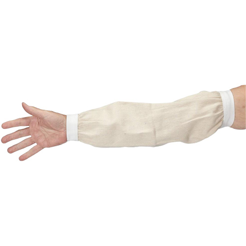 Sleeves, 18", Cotton, White SPOC Demo