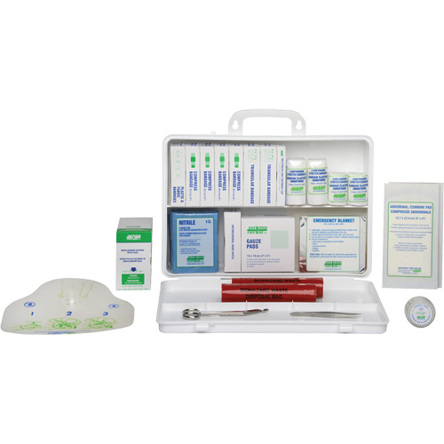Basic First Aid Kit, Meets CSA Z1220-17 Type 2 Low-Risk Environment, Medium (26-50 Workers) SPOC Demo
