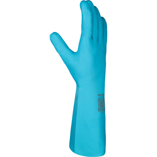 Gants chimiques Flextril, Taille 7, 12,5" lo, Nitrile, Doublure en Nylon SPOC Demo