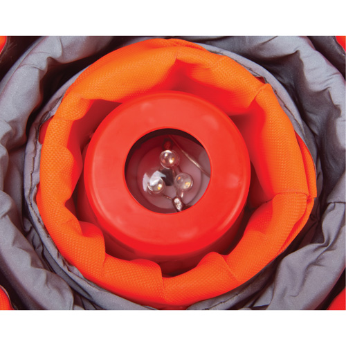 C&ocirc;ne de signalisation repliable, 18" h, Orange SPOC Demo