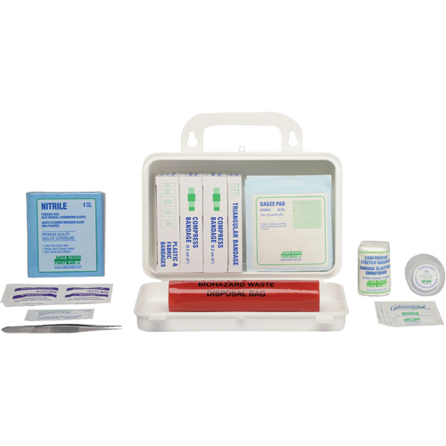 First Aid Kit, Meets CSA Z1220-17 Type 1 Personal, Personal (1 Worker) SPOC Demo