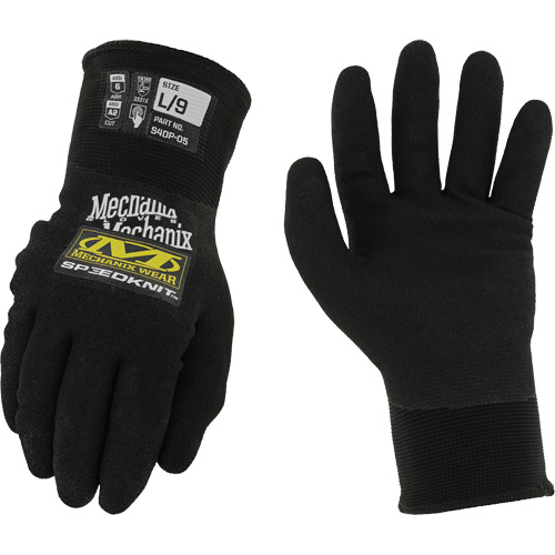 Gants thermiques Speedknit Thermal, Taille 7, Calibre 15, Rev&ecirc;tement Nitrile, Enveloppe en Nylon, ASTM ANSI niveau A2 SPOC Demo