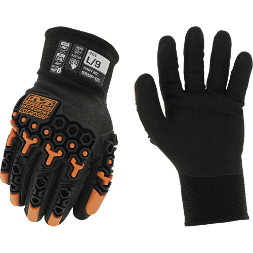 Gants thermiques Speedknit M-Pact, 7, Paume en Nitrile, Poignet Poignet en tricot SPOC Demo