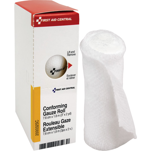 SmartCompliance&reg; Refill Conforming Stretch Gauze Bandage, Roll, 6' L x 3" W, Sterile, Medical Device Class 1 SPOC Demo
