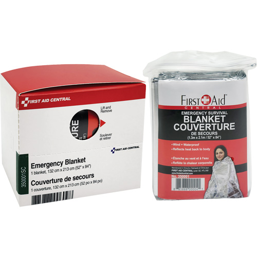 SmartCompliance&reg; Refill Emergency Blanket, Mylar SPOC Demo