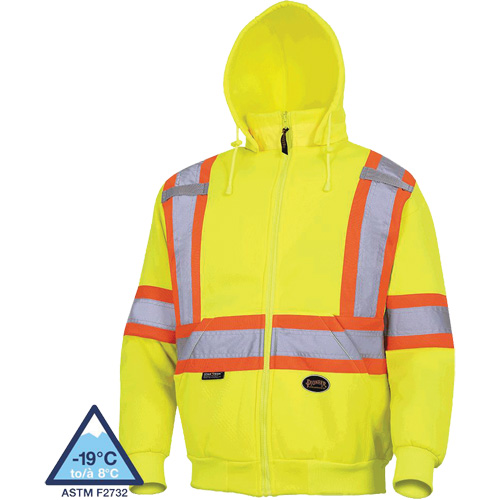 6925 Hoodie, X-Small, High Visibility Yellow SPOC Demo