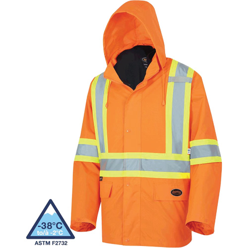 5632 Manteau 3 en 1 The Rock, Orange haute visibilit&eacute;, T-petit SPOC Demo