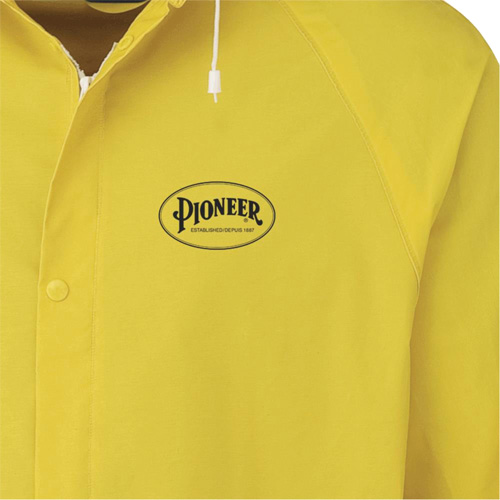577J Veste imperm&eacute;able, Polyester/PVC, Petit, Jaune SPOC Demo