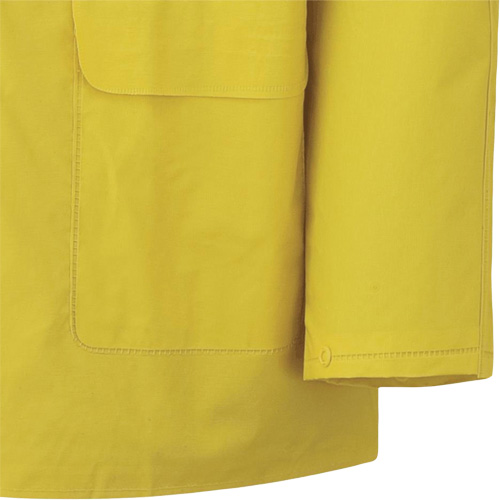 577J Veste imperm&eacute;able, Polyester/PVC, Petit, Jaune SPOC Demo