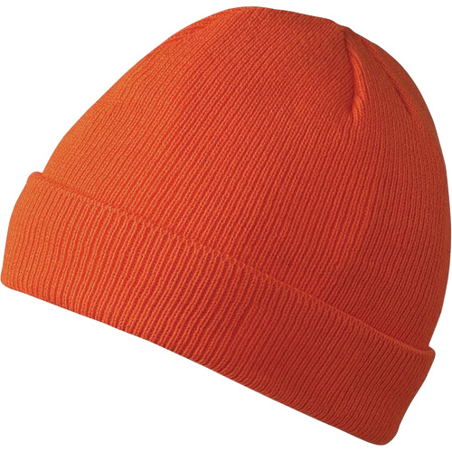 5564A Lined Toque, Acrylic Lining, One Size, High Visibility Orange SPOC Demo