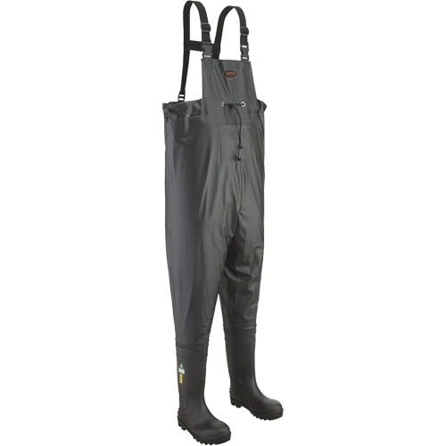 1043 Chest Waders, 10, Steel Toe SPOC Demo