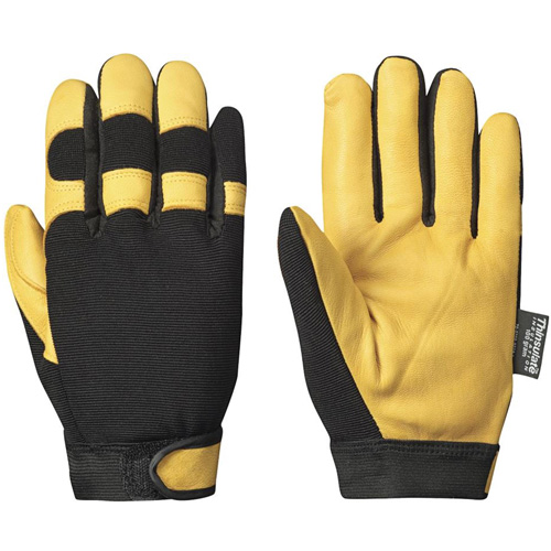 891 Mechanic's Style Insulated Ergonomic Gloves, Grain Goatskin Palm, Size Small SPOC Demo