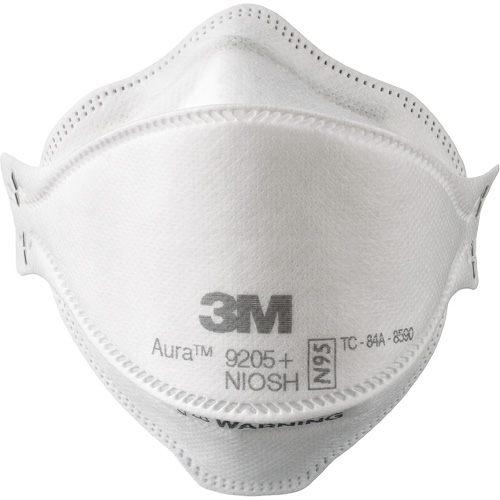 Respirateur contre les particules Aura 9205+, N95, Certifi&eacute; NIOSH SPOC Demo