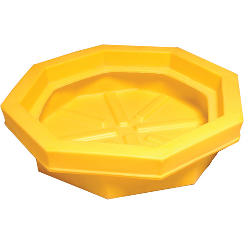 Ultra-Drum Tray&reg; without Grating, 32" L x 32" W x 8.1" H, 22.8 US gal. Spill Capacity SPOC Demo