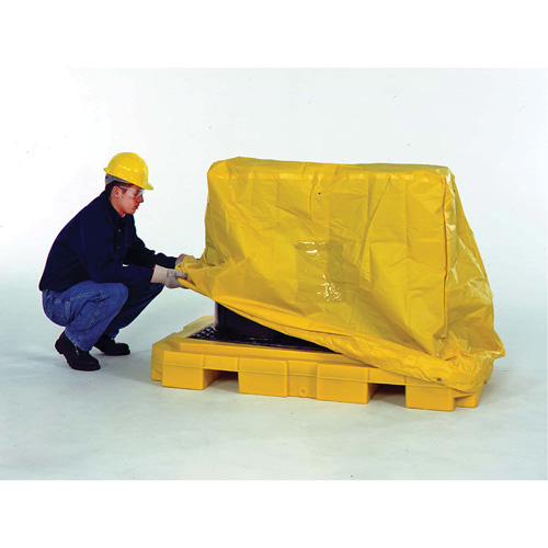 P2 Plus Ultra-Spill Pallet&reg; Pullover Cover SPOC Demo