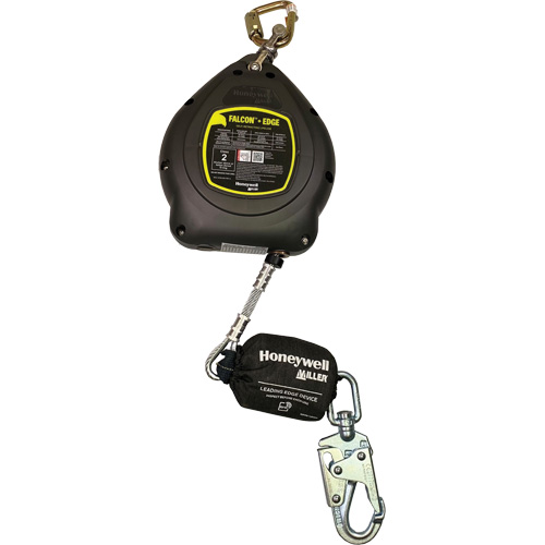 Falcon+ Edge Self-Retracting Lifeline, 20', Galvanized Steel, Swivel SPOC Demo