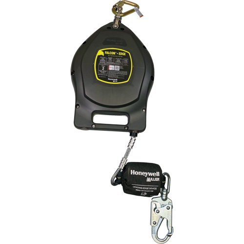 Falcon+ Edge Self-Retracting Lifeline, 50', Galvanized Steel, Swivel SPOC Demo