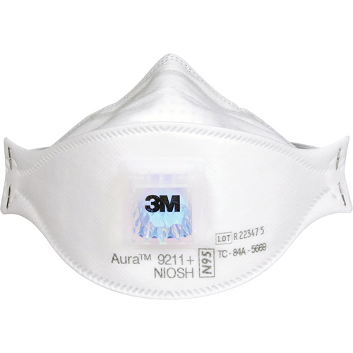 Aura 9211+ Particulate Respirator, N95, NIOSH Certified SPOC Demo
