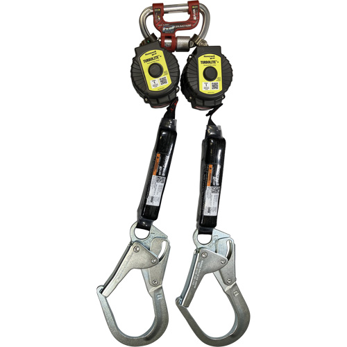 Miller TurboLite+ Personal Fall Limiter, 6', Web, Stationary SPOC Demo