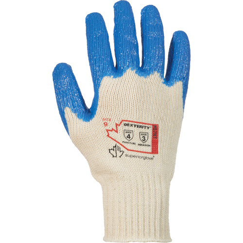 Puncture-Resistant General-Purpose Gloves, 6/X-Small, Nitrile Coating, 7 Gauge, Nylon/Cotton Shell SPOC Demo