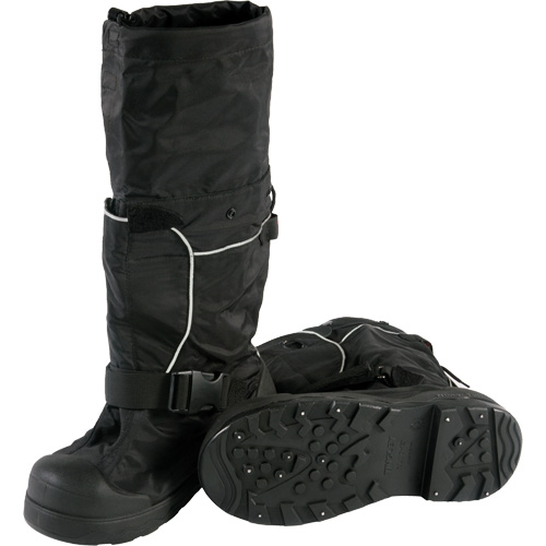 Couvre-chaussure pour traction sur glace Winter-Tuff Orion XT avec gu&ecirc;tre, Nylon/Polyur&eacute;thane, Boucles et crochets SPOC Demo