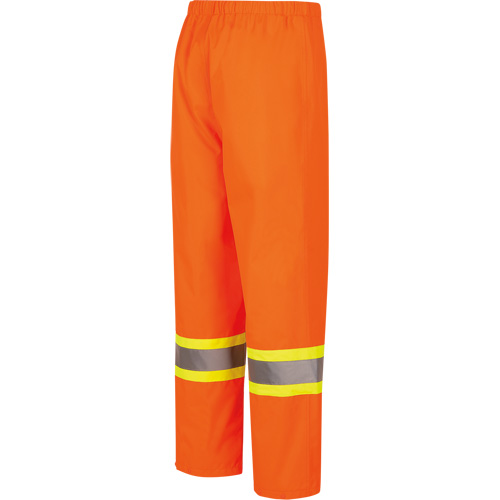 5627W Pantalon &agrave; bavette imperm&eacute;able pour femmes, Polyester/Polyur&eacute;thane, T-petit, Orange haute visibilit&eacute; SPOC Demo
