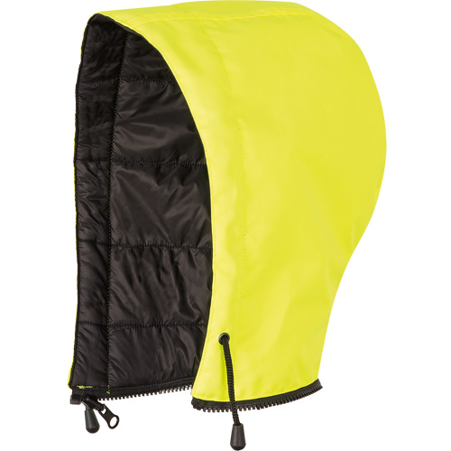 5771H Capuchon pour manteau de s&eacute;curit&eacute; haute visibilit&eacute; r&eacute;versible, Jaune lime haute visibilit&eacute;, Nylon/Polyester SPOC Demo