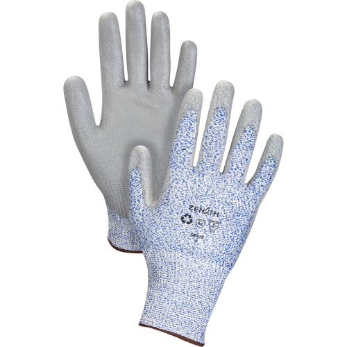 Gants &eacute;lastiques &eacute;cologiques r&eacute;sistants &agrave; la coupe, Taille 10, Calibre 13, Rev&ecirc;tement Polyur&eacute;thane, Enveloppe en PEHP/rPET, ASTM ANSI niveau A2 SPOC Demo