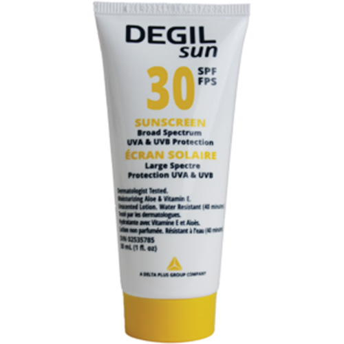 &eacute;cran solaire, FPS 30, Lotion SPOC Demo